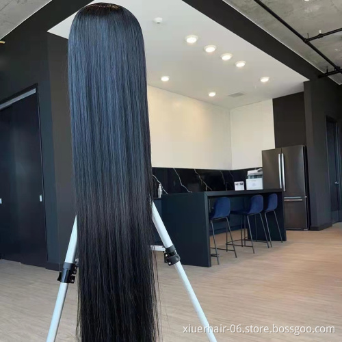Wholesale Highlight Transparent Hd Colored Gs Perruque 100% Pre Plucked Straight Brazilian Lace Front Human Hair Wigs
